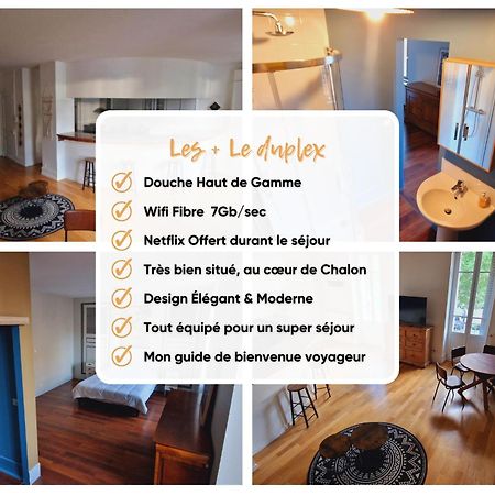 Le Duplex Appartement Chalon-sur-Saône Buitenkant foto