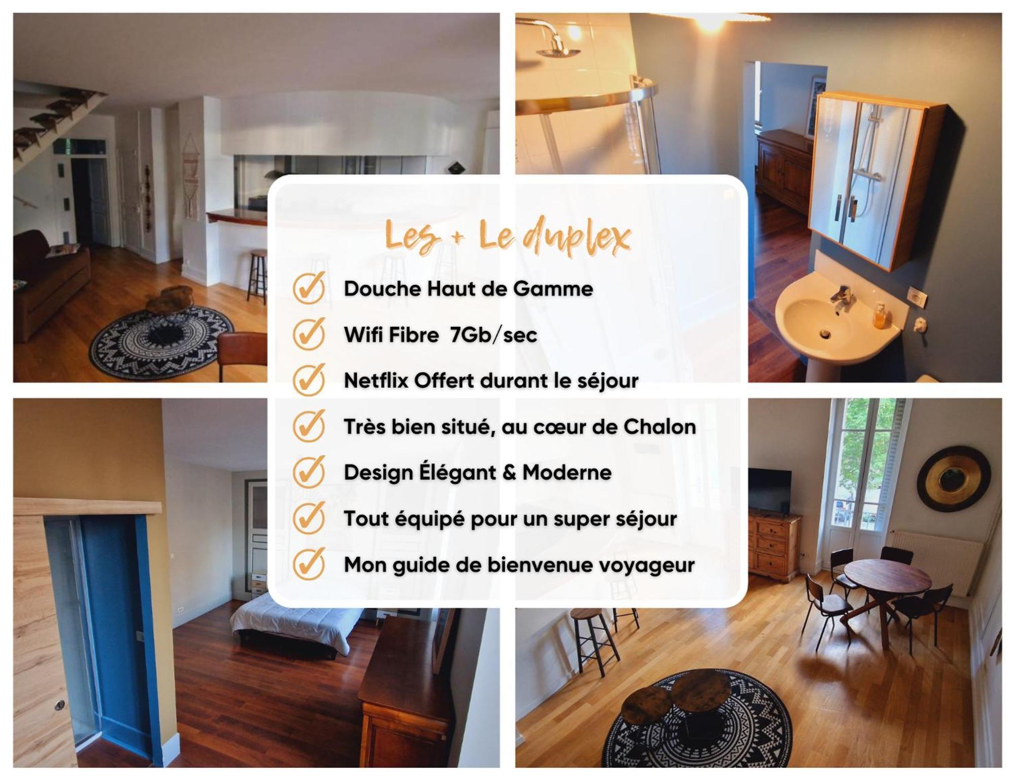 Le Duplex Appartement Chalon-sur-Saône Buitenkant foto